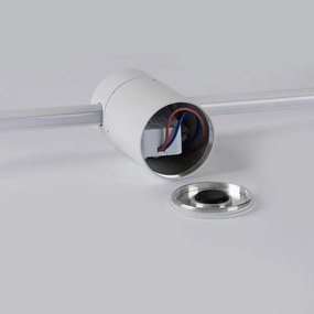 BRILAGI - LED vonkajšie nástenné svietidlo AURA LED/12W/230V 3000K IP54 65 cm biele CRI 90