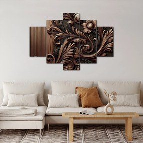 Obraz - Vzor z dreva (150x105 cm)