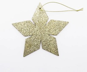 DECOLED Zlatá hvězda, 2D, 40 cm