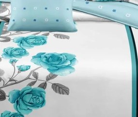 Obliečky HILDA TURQOISE 7-dielna sada 140x200 cm
