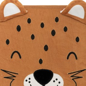 Detský úložný box Leopard hnedý