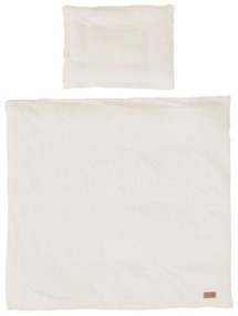 Krémové detské obliečky do postieľky 80x80 cm Seashells – Roba