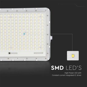 LED Vonkajší solárny reflektor LED/30W/3,2V 4000K biela + DO