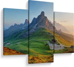 Obraz - Dolomity (90x60 cm)