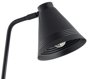 Argon 8003 - Stojacia lampa AVALONE 1xE27/15W/230V čierna