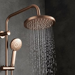 Rea Luis - sprchový set s vaňovým výtokom, medená matná, REA-P7156