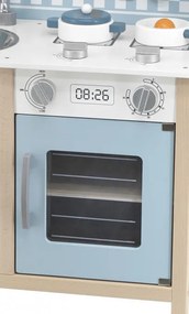 Detská kuchynka Viga 44047 PolarB strieborná / modrá