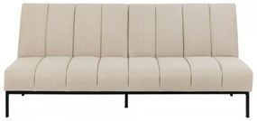 Třímístná rozkládací pohovka Caix 198 cm béžová