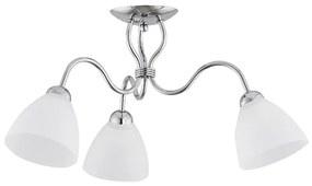 Prisadený luster ARIEL 3xE27/15W/230V chróm