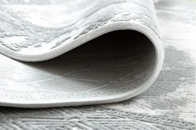 Koberec AKRYL VALS 0W1738 C53 87 Ramka beton, tmavý sivý / svetlý sivý
