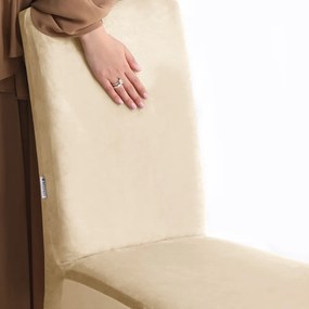 Béžový napínací poťah na stoličku 48 cm Sento – Restilo