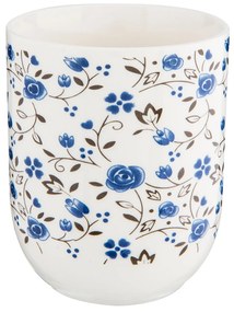 Čajový pohár modrý - pr 6 * 8 cm