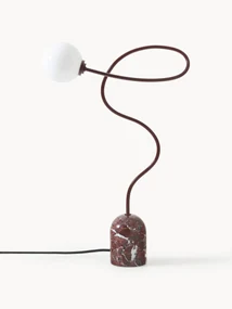 Stolová lampa's mramorovým podstavcom Alina