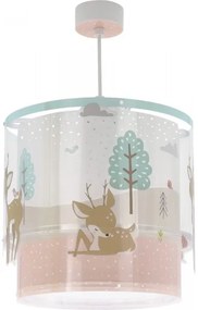 Dalber 61272 - Detský luster LOVING DEER 1xE27/60W/230V
