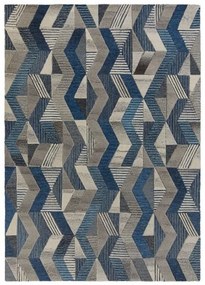 Flair Rugs koberce Kusový koberec Moda Asher Blue - 160x230 cm