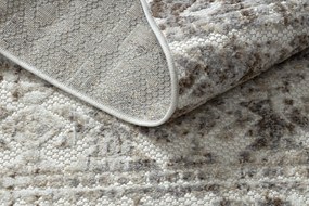 Koberec Štrukturálny SOLE D3732 Aztécky, diamanty béžový