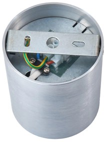BERGE Podhľadové bodové svietidlo OS200-SS nevýklopné - kruhové - strieborná + pätica GU10