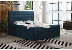 Boxspringová posteľ 120x200 INGA - modrá 5