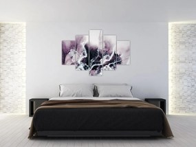 Obraz - Fialový mramor N⁰2 (150x105 cm)