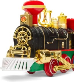 LED Vianočná dekorácia 10xLED/4xAA vlak