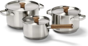 Súprava hrncov z ušľachtilej ocele
