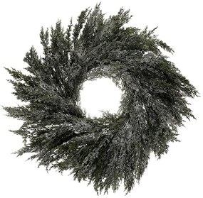 Umelý veniec z Tuje, pr. 70 cm, srienistý