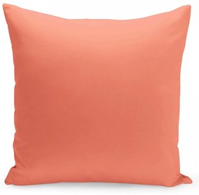 Jednofarebná obliečka v pomarančovej  farbe 40x40 cm