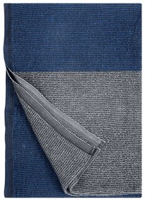 Uterák Terva, sivo-tmavo modrý blueberry, Rozmery 85x180 cm