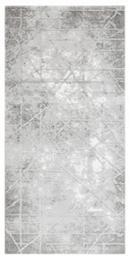 Koberec AKRYL VALS 3949 Abstrakcia sivý