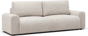 Sofa Velamo s funkciou spania - svetlá béžová szenil Bella 05