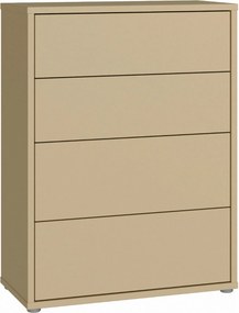 XXXLutz KOMODA, svetložltá, 75/99/35 cm Carryhome - Online Only spálne - 00068701831L