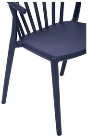 Modrá záhradná stolička Bonami Essentials Capri