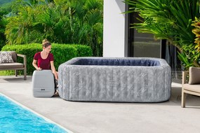 BESTWAY Lay-Z-Spa San Francisco HydroJet Pre Vírivka, 230 x 230 x 71 cm, 7 osôb 6001Q