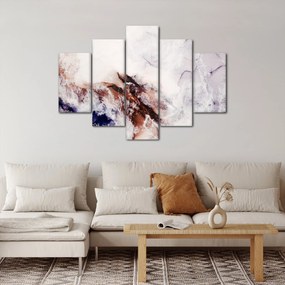 Obraz - Fialový mramor N⁰1 (150x105 cm)