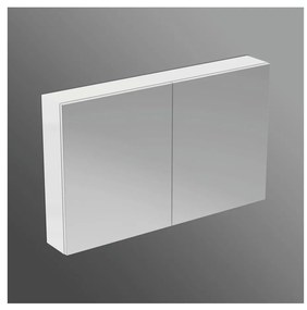 Ideal Standard Mirror & Light - Zrkadlová skrinka KOMFORT 1200 mm, dekor hliník T3499AL