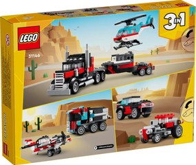 LEGO Creator 3v1 – Kamión s helikoptérou