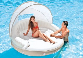 Intex Nafukovací ostrovček so strieškou  199x150cm INTEX 58292