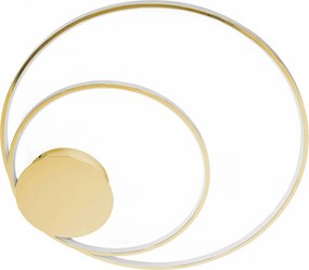 Toolight - LED stropné svietidlo + diaľkové ovládanie APP803-C, zlatá, OSW-09752