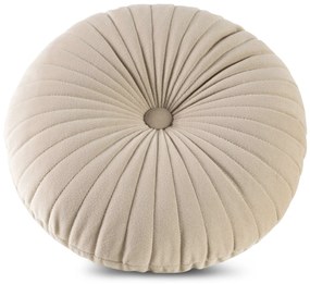 DEKORAČNÝ VANKÚŠ VELVET68 (FI) 40 CM BÉŽOVÁ