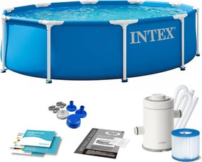 Záhradný bazén s rámom 6v1, 305x76cm | INTEX