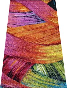 DY Farebný moderný koberec s abstraktným vzorom Picasso 11 Rozmer: 70X140 cm