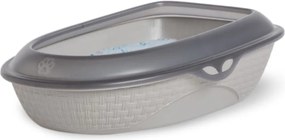 BAMA Toaleta pre mačky SABBIA, sivá