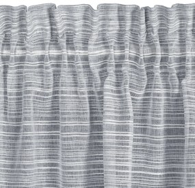 ZÁCLONA NA PÁSKE ARIA 140X300 CM SIVÁ