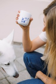 Bella Rose Porcelánový hrnček Psí máma 270 ml