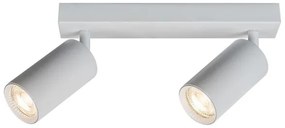 Rabalux 2082 - Stropné bodové svietidlo SOLO 2xGU10/25W/230V biela