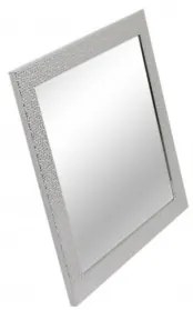 Zrkadlo GLAMOUR/ST Strieborná 40x80 cm
