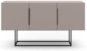 Sivo-béžová nízka komoda 150x80 cm Titan – Marckeric