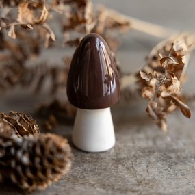 Storefactory Jesenná dekorácia Huba Bohult Brown 6 cm