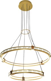 Toolight Toolight, LED stropné osvetlenie, 60W, 3000K, LHJ037-CP2, zlatá, OSW-50017