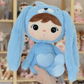 Bábika modrý zajac 70cm personalizácia: Iba samotná bábika